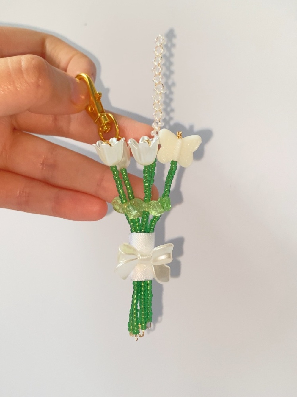 Handmade Beaded Flower Bouquet